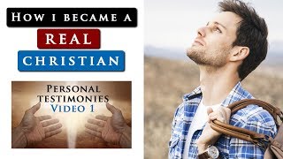 How I became a REAL CHRISTIAN  Personal testimony of Daniel Maritz [upl. by Alleuol]