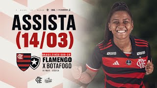 Brasileirão Sub20 Feminino  Flamengo x Botafogo  AO VIVO  1403 [upl. by Naara]