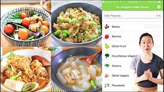 quotDAILY DOZENquot  JAPANESE MEAL PLAN  VEGAN  WFPB  DR GREGERS DAILY DOZEN [upl. by Anitnuahs]