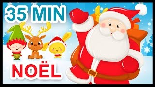 Chansons de Noël  Comptines  Dessins animés pour enfants  35 min [upl. by Heimer692]