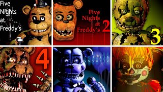 FNaF 1 2 3 4 5 6 amp UCN Jumpscare Simulator [upl. by Savil]