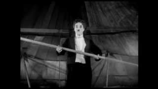 Charlie Chaplin  The Circus  Tightrope Scene [upl. by Hobbie]