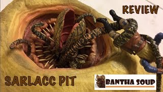 Star Wars Sarlacc Pit Creature Toy Review [upl. by Ordisy]