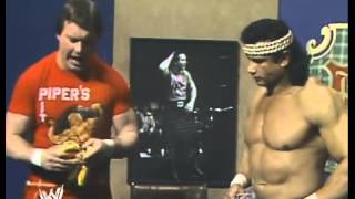 WWE Biography quotRowdyquot Roddy Piper  Best of Pipers Pit  AampE [upl. by Mloclam]