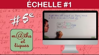 Utiliser une échelle  Cinquième [upl. by Shanon]