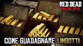 Come fare Lingotti DORO nel 2020  RED DEAD ONLINE ITA TUTORIAL [upl. by Berry344]