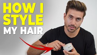 HOW I STYLE MY HAIR daily routine Alex Costa Hairstyle [upl. by Twelve718]