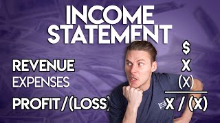 The INCOME STATEMENT for BEGINNERS [upl. by Yenohtna]