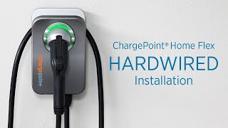 How to Install ChargePoint Home Flex CPH50 Hardwired [upl. by Anesuza152]