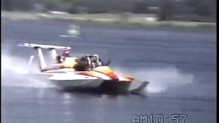 1987 Piston Powered Unlimited Hydroplane highlights [upl. by Attenal542]