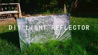 DIY Light Reflector Under 5 Dollars  Easy and useful [upl. by Clarisa92]