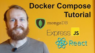 Docker Compose in 6 minutes Mongo Express React Node MERN Application Tutorial [upl. by Booze]