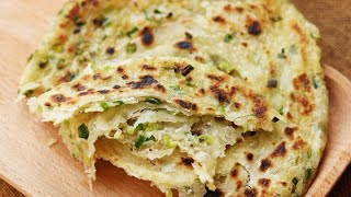 ExtraFlaky Chinese Scallion Pancakes Recipe 葱油饼 [upl. by Dixon]