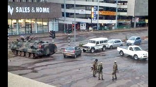 What we know so far Zimbabwe military standoff [upl. by Neurath867]