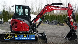 2021 Yanmar ViO55 Overview  Skid Steer Solutions [upl. by Ayaros]