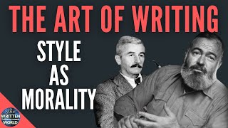 HOW TO WRITE A GREAT SENTENCE  The Art of Writing  Hemingway  Faulkner  Amis  Provost [upl. by Baggett]