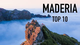 Top 10 Places to Visit in Madeira [upl. by Mercy841]