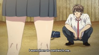 When an Anime Protagonist is Savage amp Pervert  Bunny Girl Senpai Moments [upl. by Lamori]