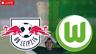 RB Leipzig  VfL Wolfsburg  DFBPokal LIVE [upl. by Blayze]