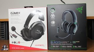 HyperX Cloud II vs Razer BlackShark V2 [upl. by Fairfax]