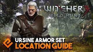 The Witcher 3  Ursine Armor Set Location Guide [upl. by Gnirps]