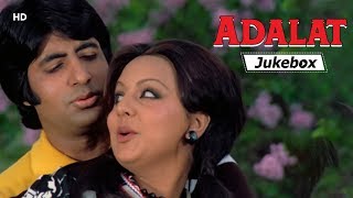 Adalat 1976  Amitabh Bachchan  Neetu Singh  Waheeda Rehman  Video Jukebox  Kalyan Anand Hits [upl. by Assilac558]