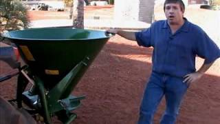 How To Agrex Fertilizer Spreader PTO Driven 3Point Hitch [upl. by Winer]