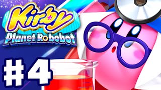 Kirby Planet Robobot  Gameplay Walkthrough Part 4  Area 4 Gigabyte Grounds Nintendo 3DS English [upl. by Yngiram]