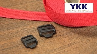 YKK® Adjustable Strap Buckle Demo [upl. by Zena]