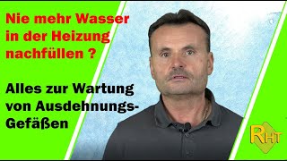 Die richtige Wartung von Ausdehnungsgefäßen in der Heizung [upl. by Ynned]