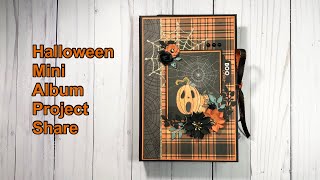 Halloween Mini Album  PhotoPlay  Trick or Treat Collection [upl. by Sheeree]