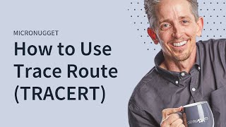 MicroNugget How to Use Trace Route TRACERT [upl. by Eyot]