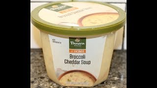 Panera Bread at Home Broccoli Cheddar Soup Review [upl. by Lean]