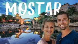 FIRST IMPRESSIONS of MOSTAR  Why you NEED to visit BOSNIA amp HERZEGOVINA 🇧🇦 [upl. by Siesser]