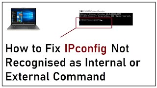 How to Fix IPConfig Not Recognised as Internal or External Command [upl. by Canon100]