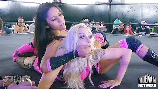 Hollyhood Haley J vs Jazmin Allure Womens Wrestling RWR Rise of the Vixens 2 [upl. by Learsi73]