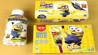 Minions Milk Yogurt amp Ice Cream [upl. by Penn]