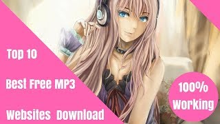 10 Best Free MP3 Music Download Websites [upl. by Ethelred]