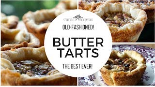 The best OLDFASHIONED BUTTER TARTS recipe [upl. by Maddie]