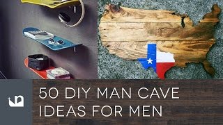 50 DIY Man Cave Ideas For Men [upl. by Weasner]