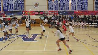 California Southern Section Volleyball Playoffs  Cathedral Catholic  Marymount [upl. by Lin]