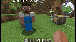 Ancient Warfare 2 Mod  Worker NPC RECURSOS INFINITOS  Minecraft 1122 [upl. by Barbaresi]