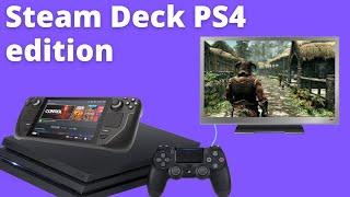 Start playing your Steam games on the PS4 Steam Deck OS for the win [upl. by Sergio]