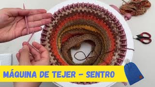 Tutorial Máquina de tejer  Sentro [upl. by Runstadler]