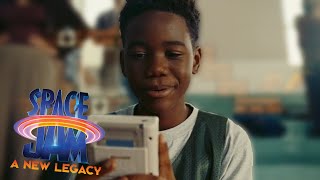 Space Jam A New Legacy 2021Kid LeBron James Got caught with a Game Boy  ClipsOfMovies [upl. by Ennasirk]