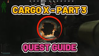 Cargo X Part 3 Quest Guide  Shoreline  Escape from Tarkov escapefromtarkov tarkov [upl. by Lynd]