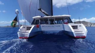 GUNBOAT BVI Spring Regatta 2018 Video by Acquafilms [upl. by Eeruhs]