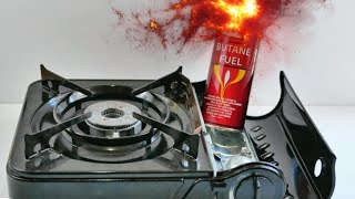 Your Portable Butane Stove CAN Explode [upl. by Ahtoelc]