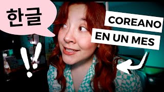 APRENDIENDO COREANO EN 30 DÍAS [upl. by Antipas]