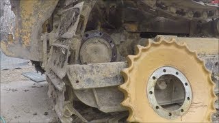 How To Replace The Sprockets On A Bulldozer [upl. by Halet]